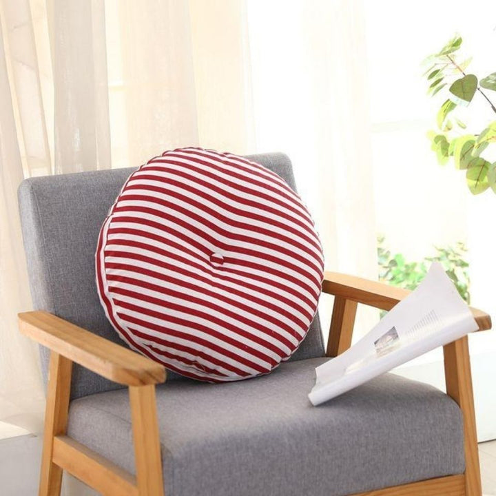 Large Linen Seat Cushion Thickened Japanese Style Seat Cushion