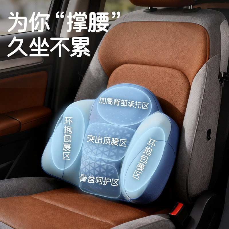 活力甄选充气枕旅行便携护颈枕按压充气 U型枕旅游腰靠腰垫脚托