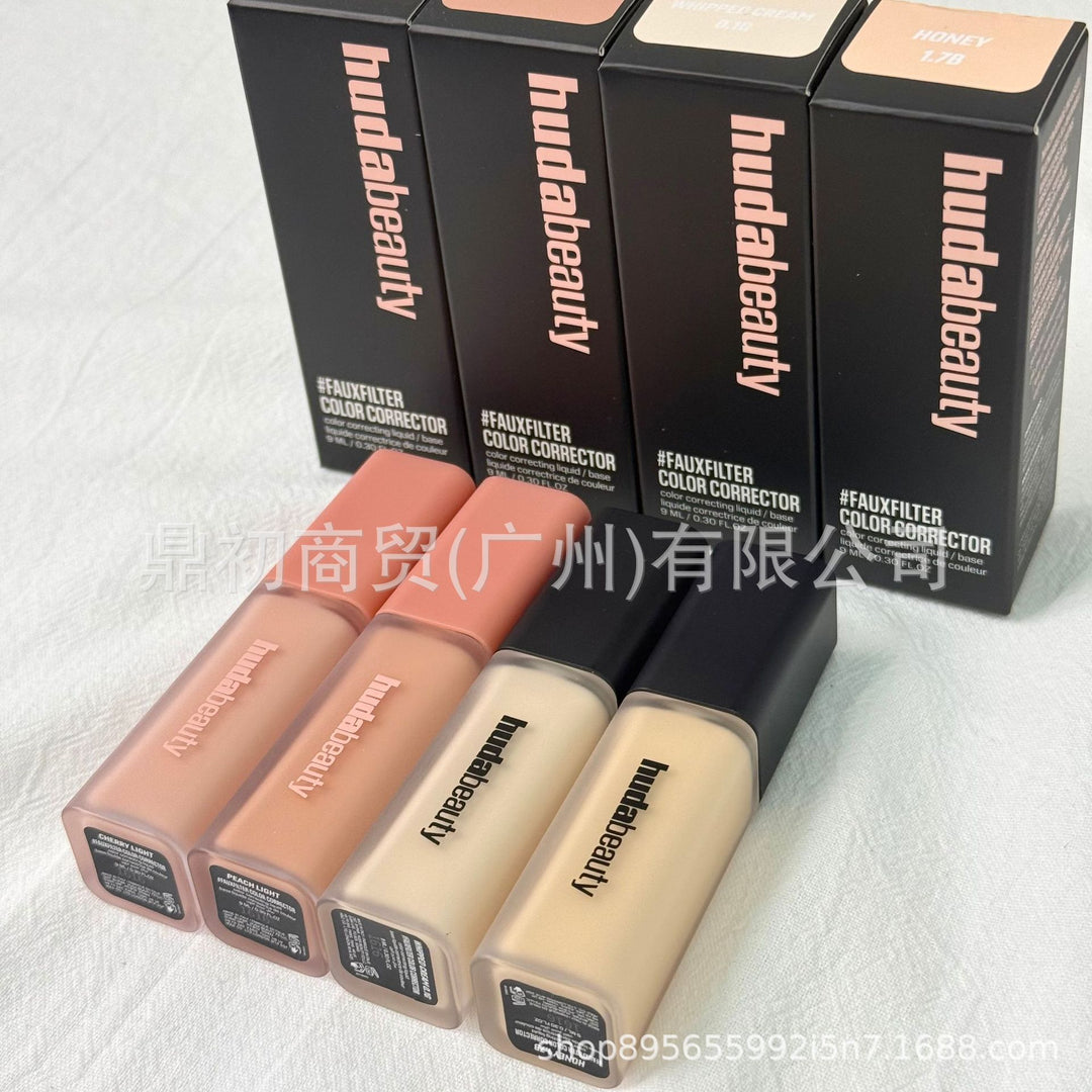 huda beauty fauxfilter眼部遮瑕液矫正遮盖黑眼圈peach胡达美丽