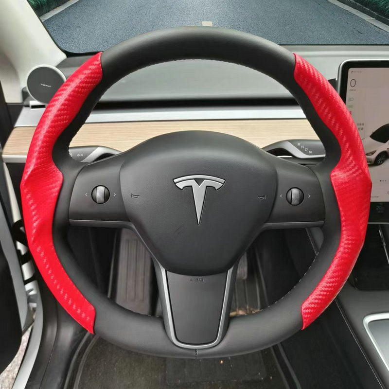 Compatible Model 3 YSteering Wheel Cover Thin Moisture Wicking Special Steering Wheel