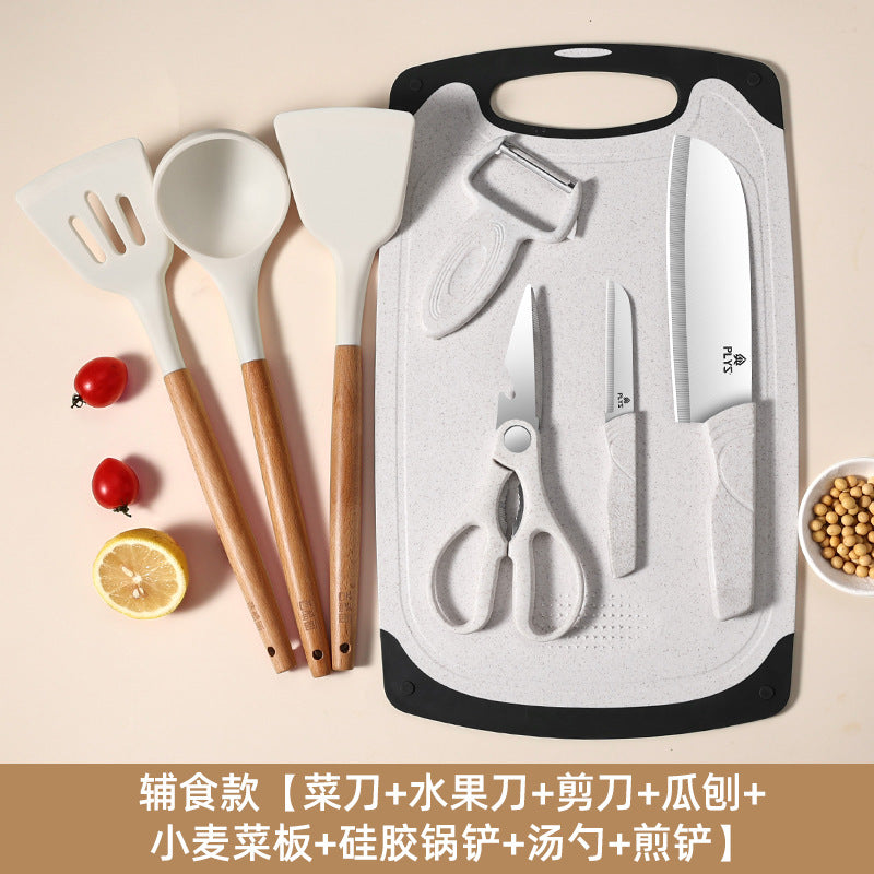 Stainless Steel Set Kitchen Full Set Silicone Home Full Set Wholesale