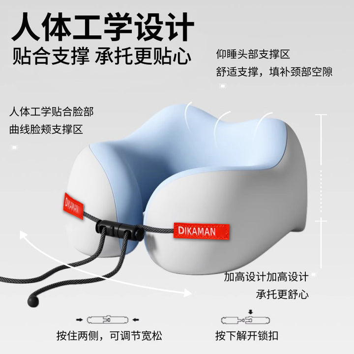 Factory Wholesale Memory Foam U Portable Neck Pillow Travel Comfortable U