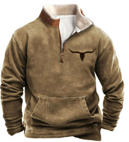 Spring Men's Long Sleeve Hoodie 3 d Casual Fashion Trendy