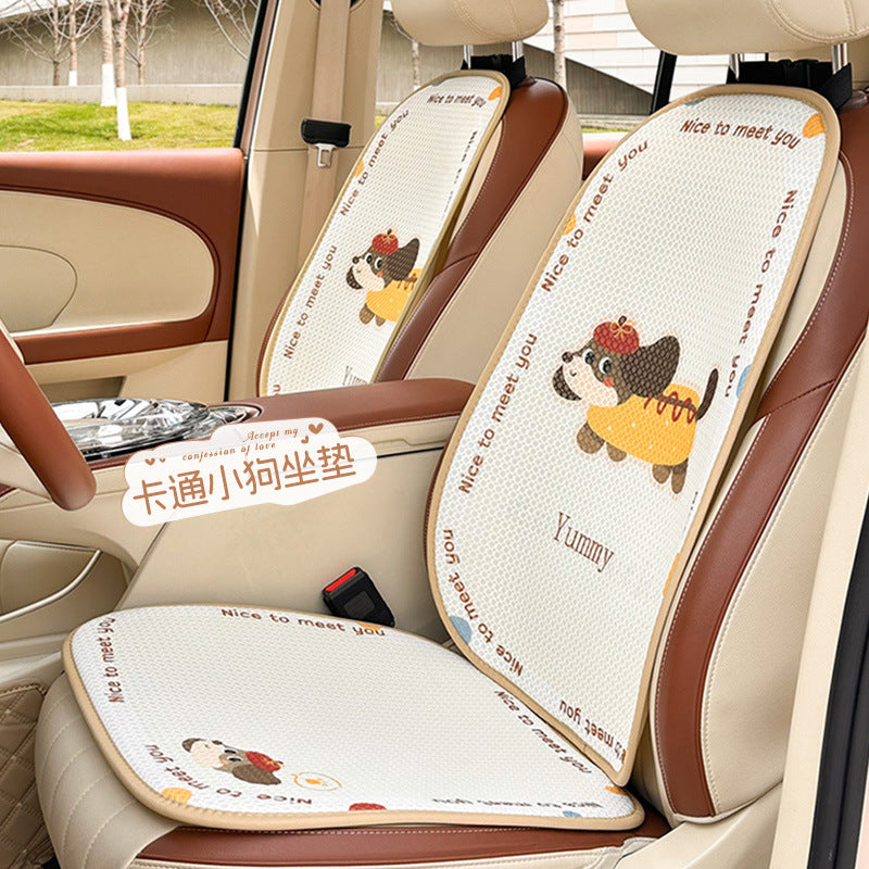 Car Seat Cushion Universal All Season Cute Car Breathable Creative Car Interior Seat Cushion