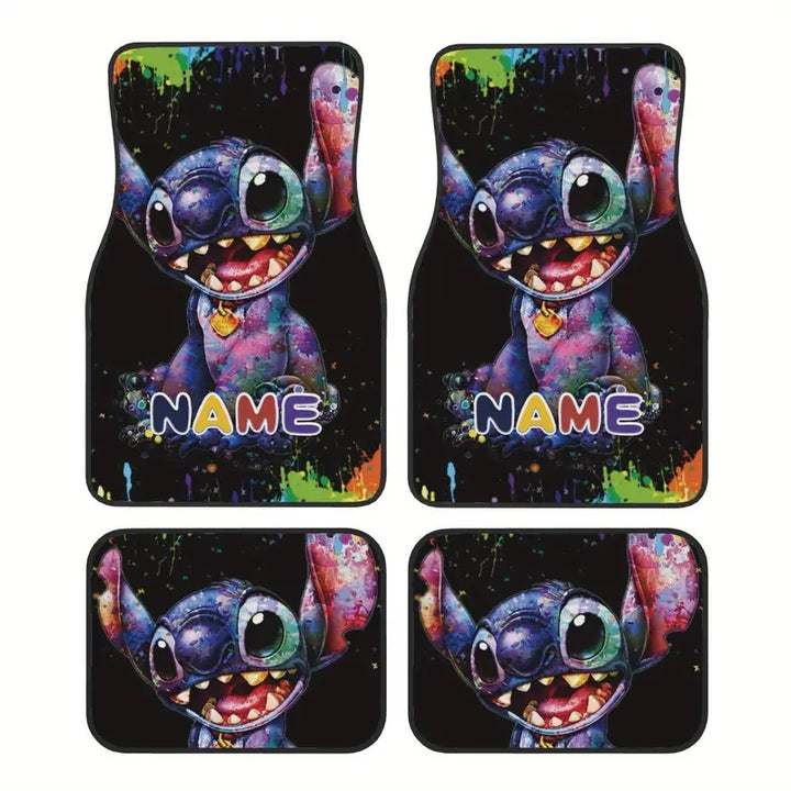 TEMUVintage Nordic Car Foot Mat Carpet 4 Piece Set Stain Resistant Floor Mat TEMUFoot Mat Wholesale