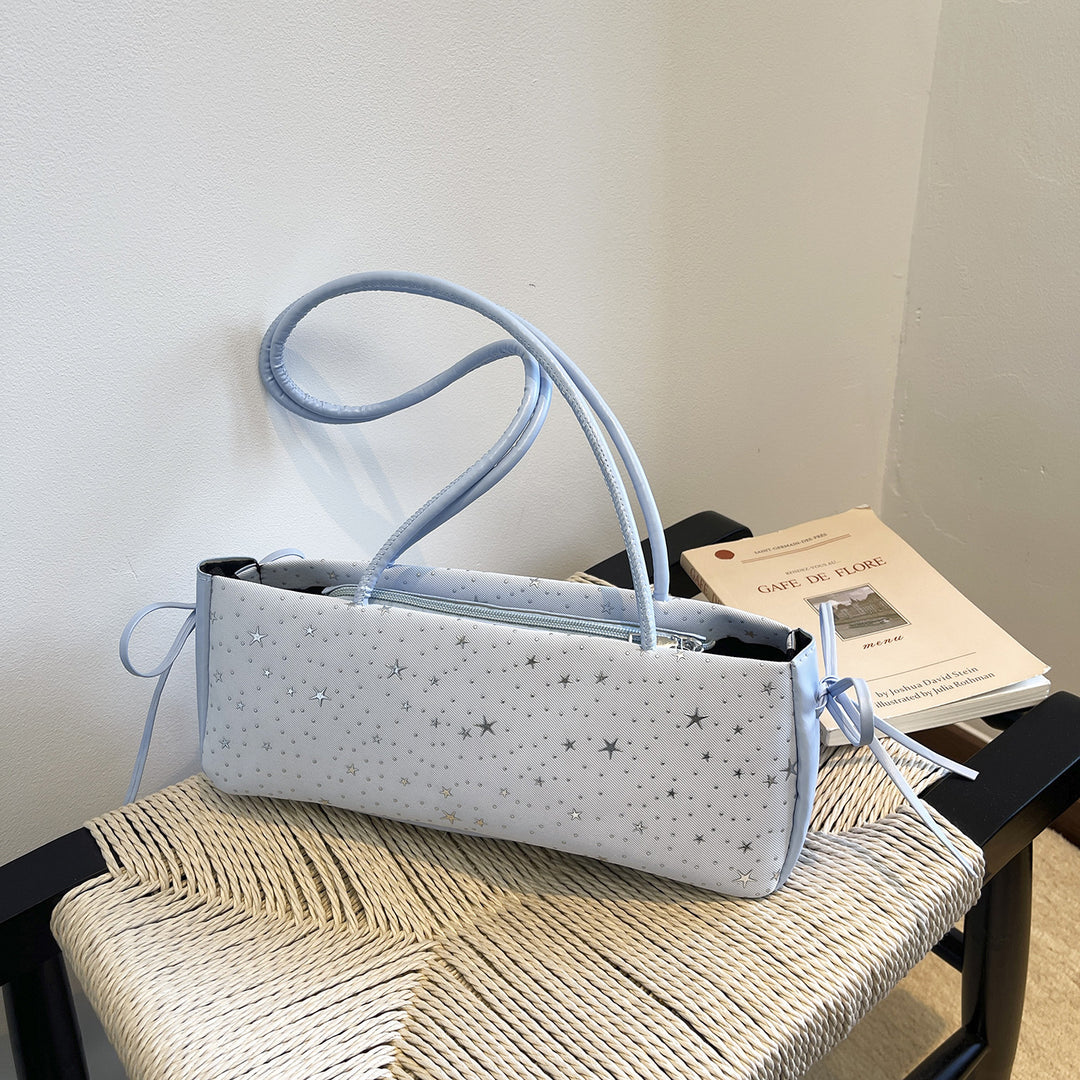Spring New Simple Commuter Shoulder Bag – Women's Casual Daily Fashion Bag