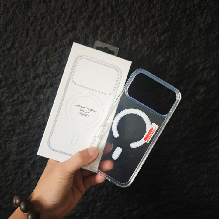 IPhone 17 for iPhone16 pro Clear Mag Safe Phone Case 15 17 E Shockproof Trending