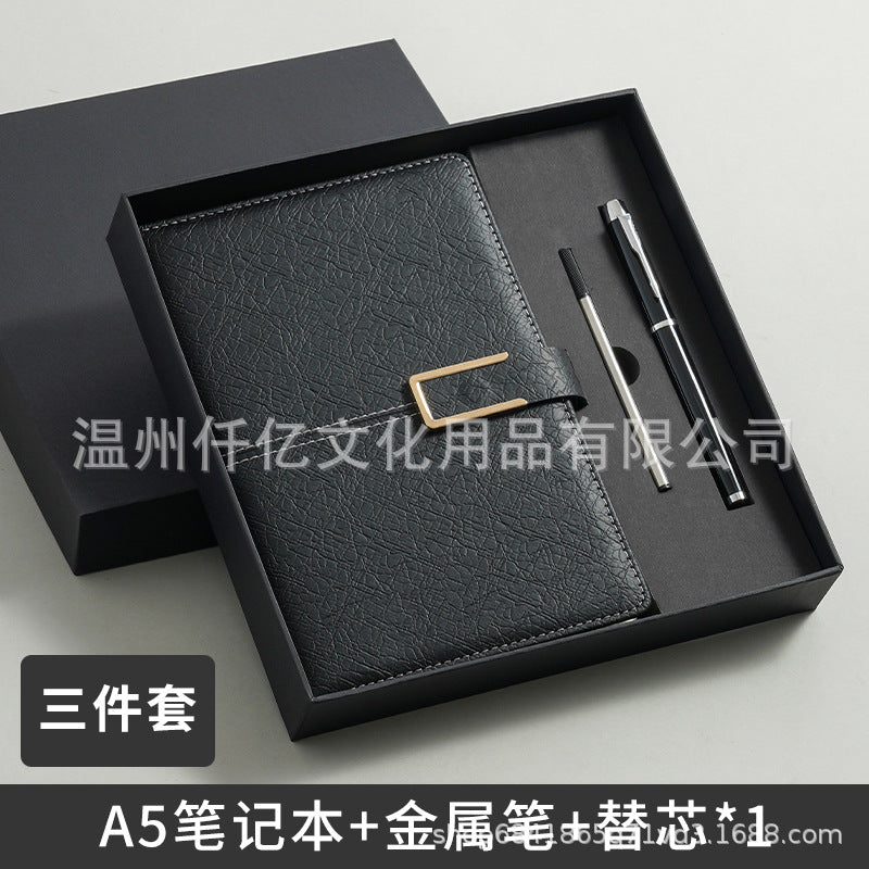 新款笔记本礼盒保温咖啡杯套装伴手礼高档记事本子节假日礼品定制