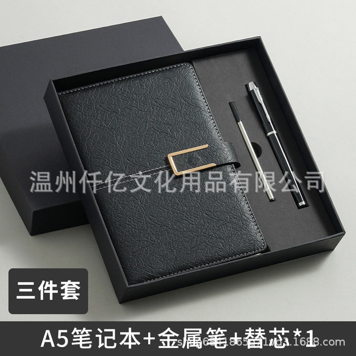 新款笔记本礼盒保温咖啡杯套装伴手礼高档记事本子节假日礼品定制