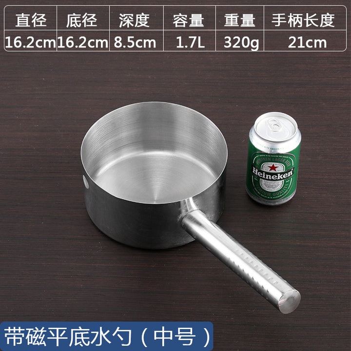 Stainless Steel Spoon Thickened Spoon Commercial Spoon Kitchen Large Spoon