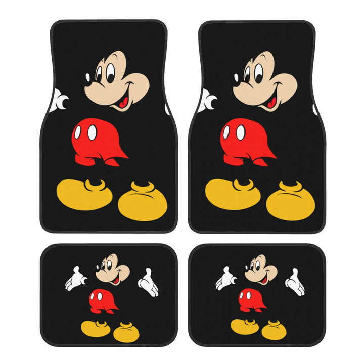TEMUVintage Nordic Car Foot Mat Carpet 4 Piece Set Stain Resistant Floor Mat TEMUFoot Mat Wholesale