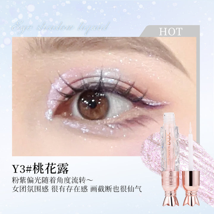 xixi清透眼影液亮片珠光爆闪亮晶晶液体眼影一滴泪卧蚕眼角提亮液