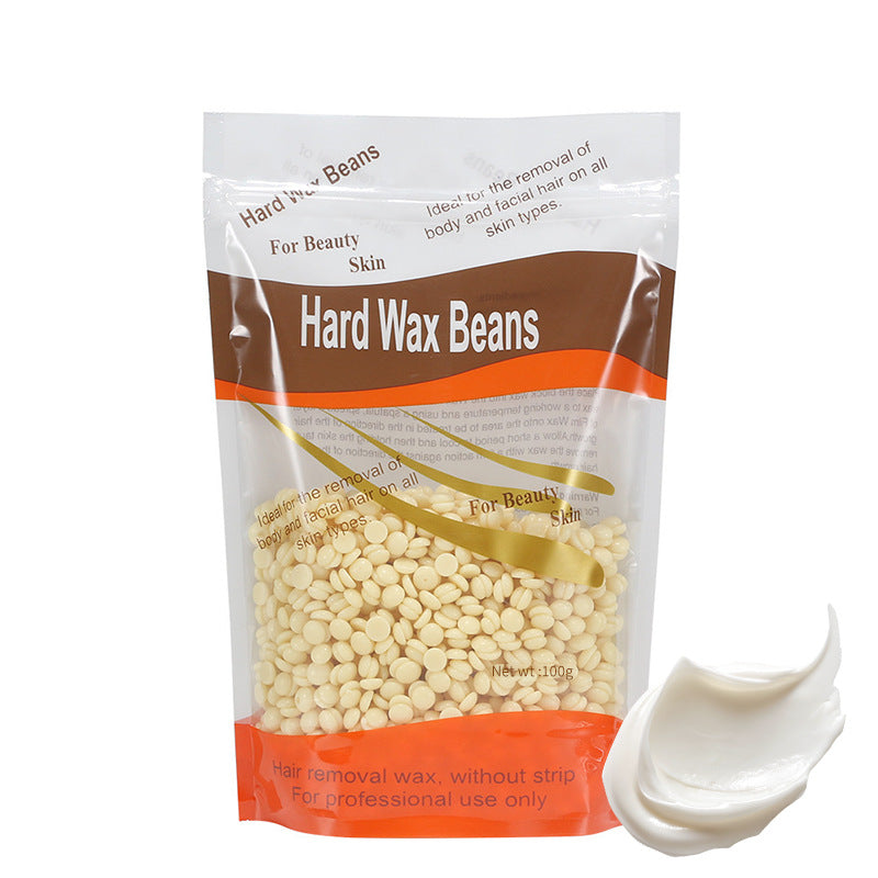 跨境专供天然蜜蜡脱毛蜡豆腋下比基尼身体脱毛蜡蜡疗WaxBeans