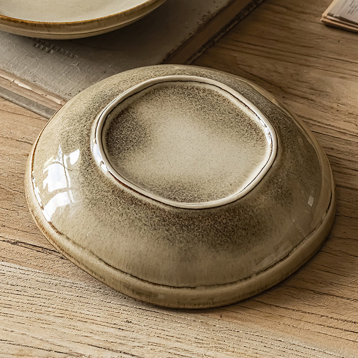 Japanese Style Vintage Bowl Ceramic Bowl Bowl Premium Design Bowl Tableware Set Wholesale