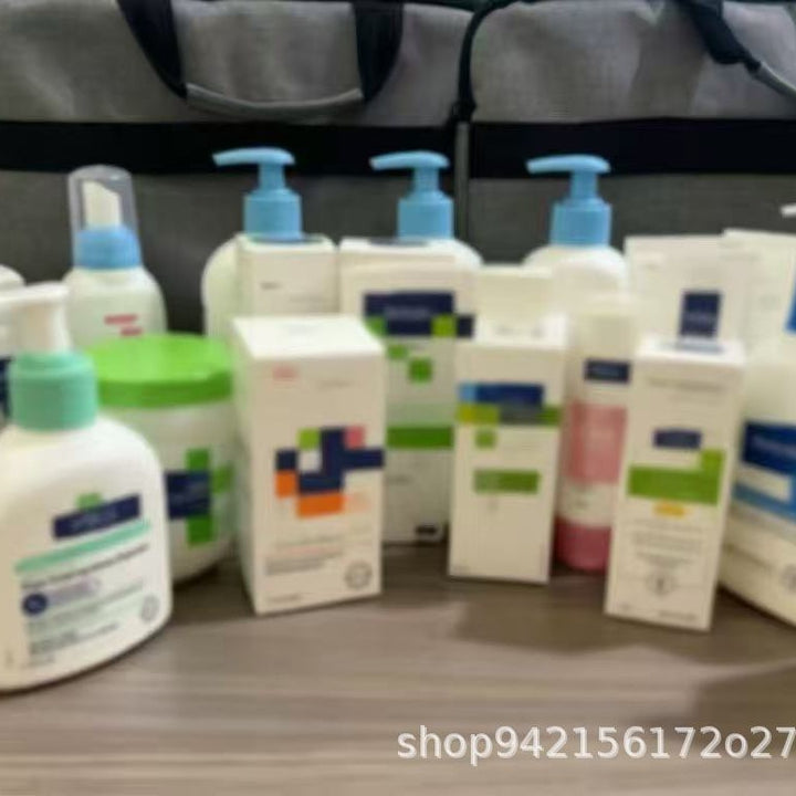 跨境专供全系列洗面奶白罐防护润肤乳身体乳唇膏沐浴露面霜现货