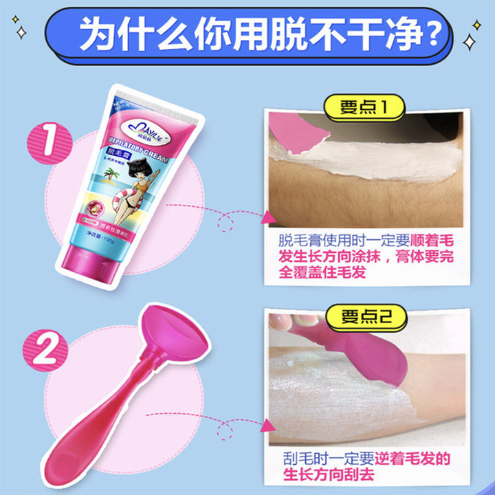 Mavela Wax Hair Removal Strips – Gentle Painless Full Body Leg Underarm Kit