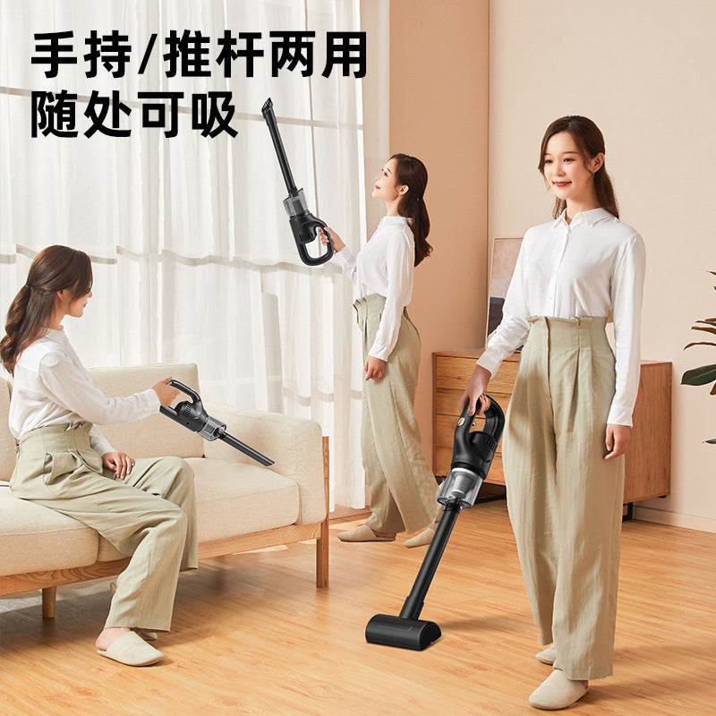 无线充电吸尘器家用车载用强劲吸力便携式手持大功率吸尘器跨境