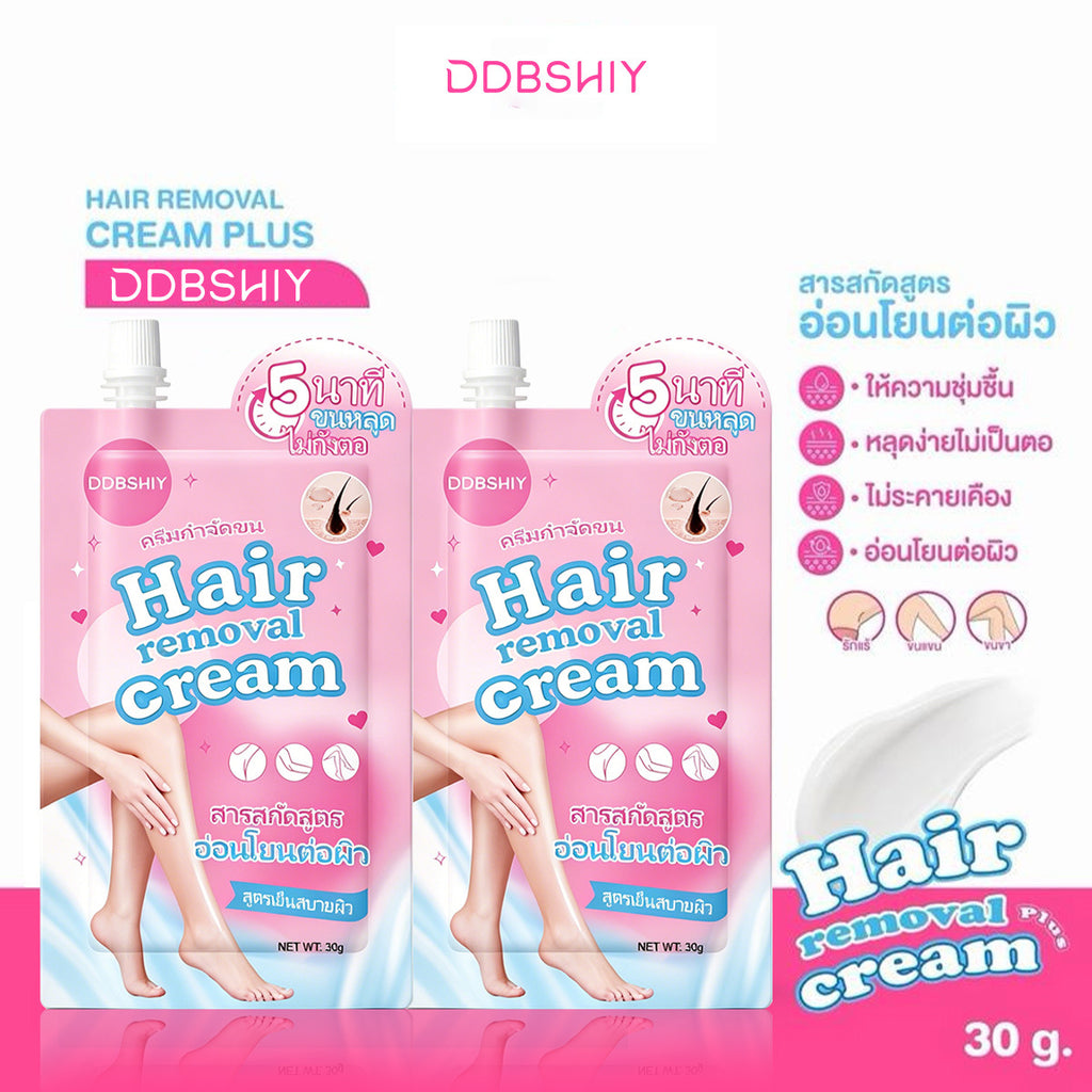 跨境泰国爆款Hair removal cream脱毛膏温和腋下全身体毛去腋毛