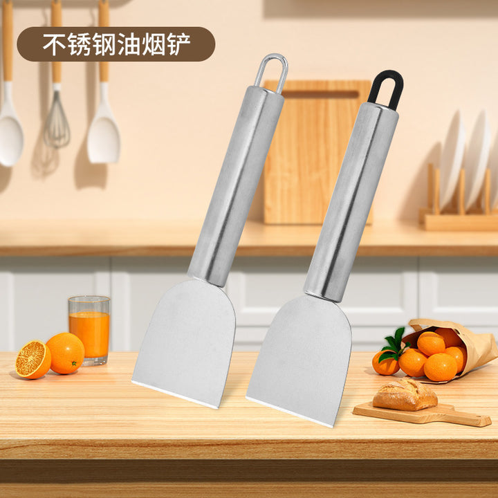 创意多功能厨房小工具家用不锈钢清洁铲冰箱除霜冰铲油污圆铲刀