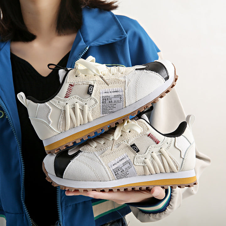 Unique Vintage Shoes Women New Casual Running Shoesins Versatile Sneakers