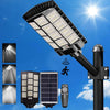 跨境爆款solar light太阳能路灯超亮大功率太阳能户外灯室外照明