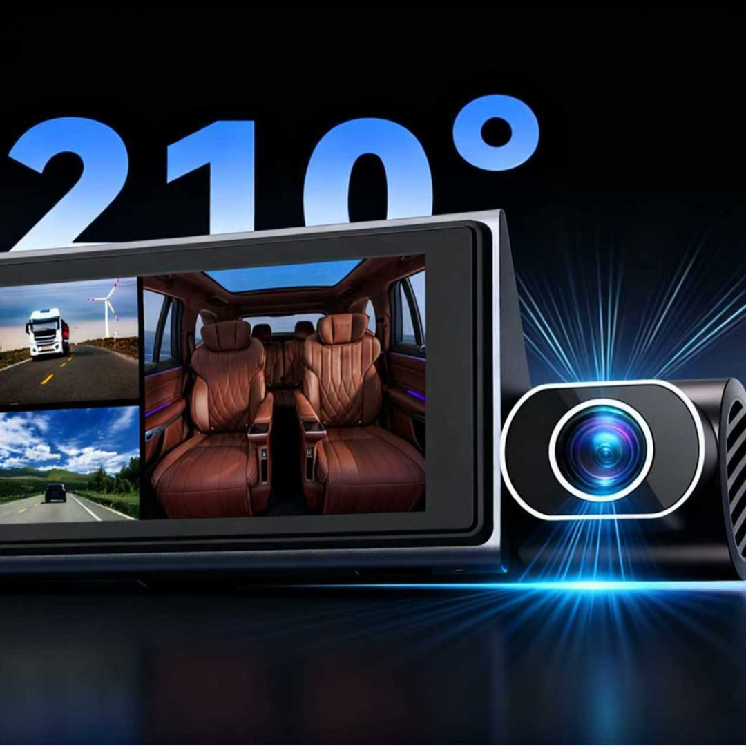 3 Camera 4 K+1 K+1 K WiFi black box DVR Vehicle DVR