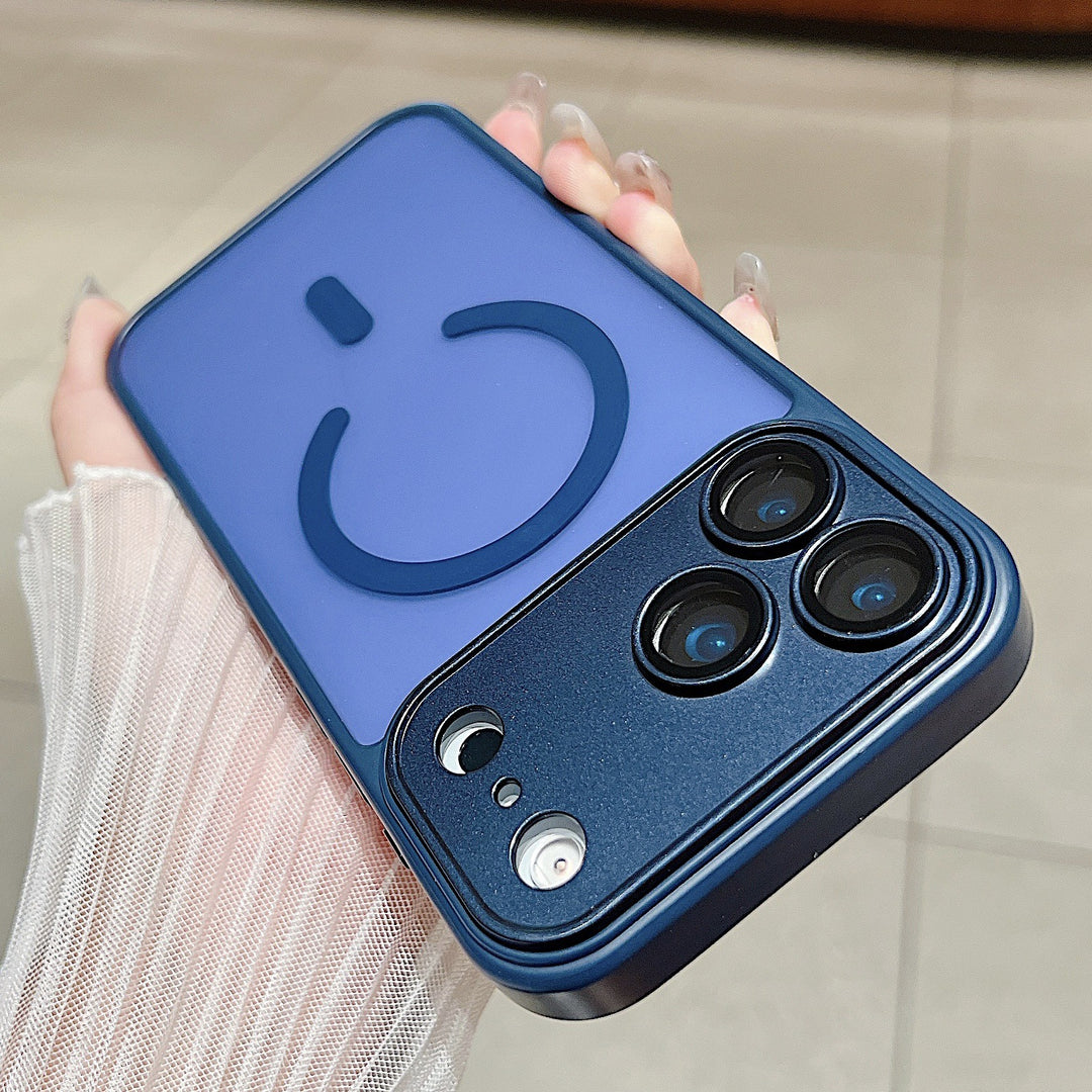 For iPhone17 promax Mag Safe iPhone 16 pm Full Coverage Shockproof Frosted Phone Case