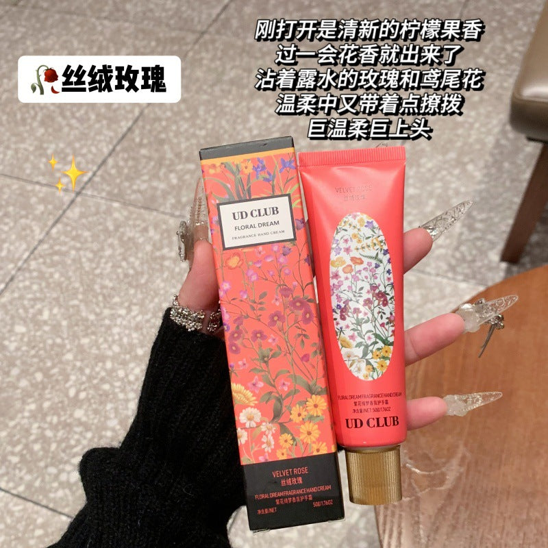 UD CLUB鱼子酱极简香氛香水护手霜小礼品苹果雪松补水滋润保湿女