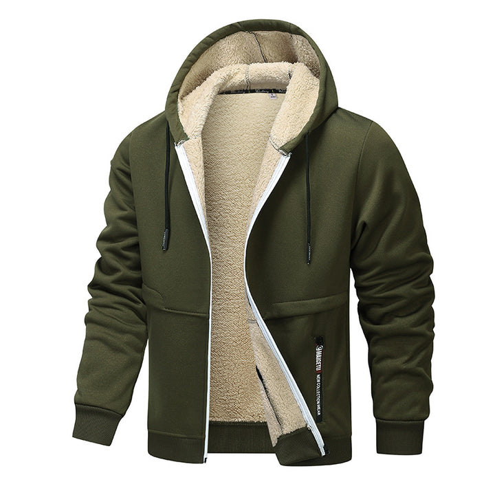 Fall/Winter Thickened Cardigan Hoodie Jacket