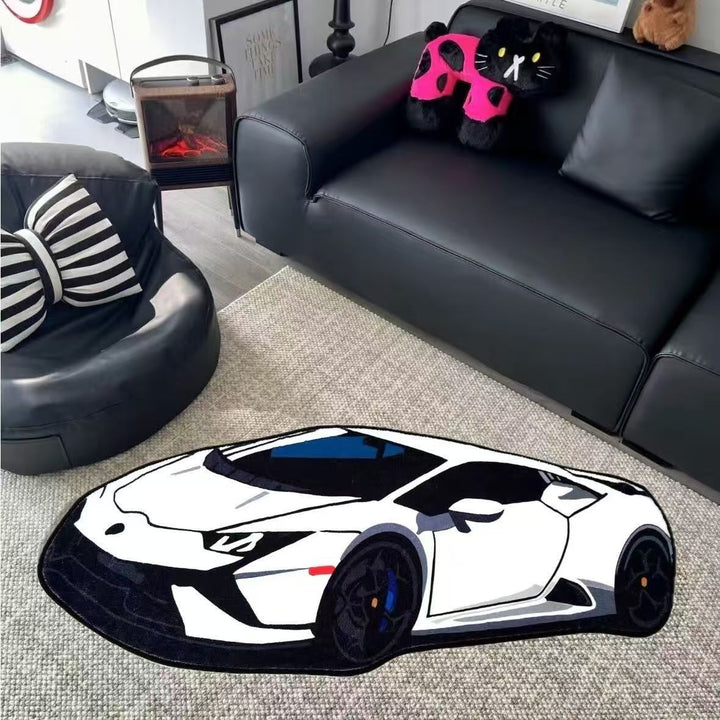 Creative Car Floor Mat Home Bedroom Decor Foot Mat Non Slip