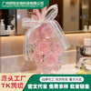 创意手工水晶玫瑰花香熏皂可沐浴洗手伴手礼熏皂挂件送礼盒礼品袋