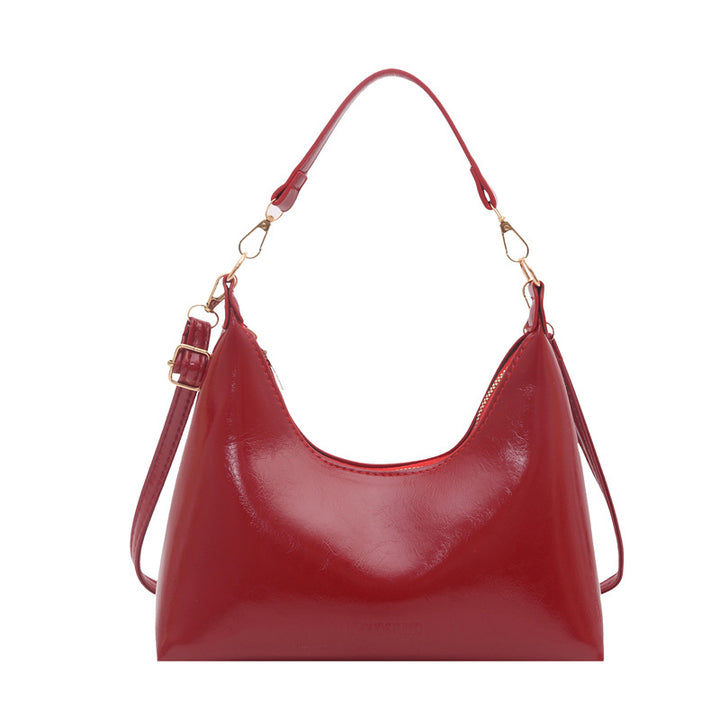 Unique Design Texture Vintage Shoulder Crossbody New Casual Popular Underarm Commuter