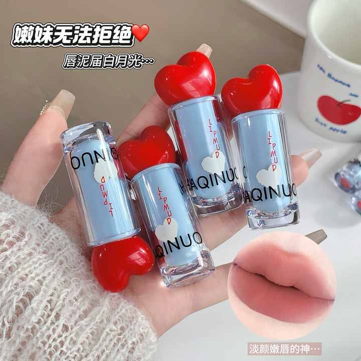 SHAQINUO绵雾丝滑固色唇泥柔雾面哑光素颜唇釉裸色系口红平价少女