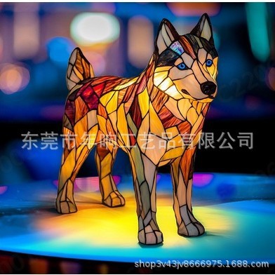 跨境新款Cat Lamp-Dachshund Lamp-Bigfoot Lamp动物LED灯摆件