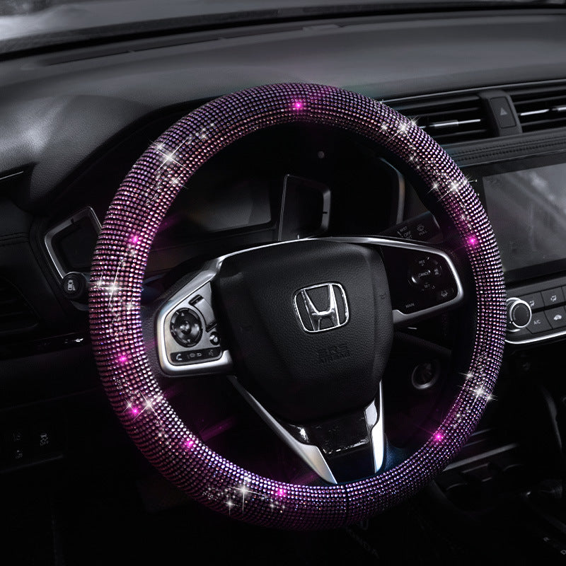All Season Universal Grip Cover Fashion Women Medium DMedium Large Small Car Steering Wheel Cover