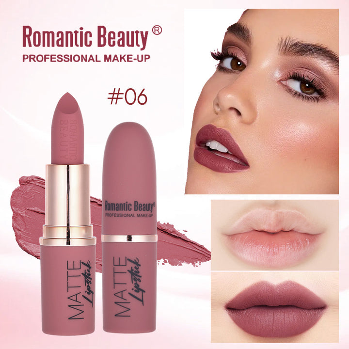 Lipstick Matte Frosted Waterproof Lip Gloss Lipstick