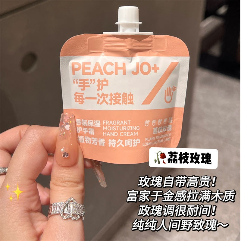 PEACH JO+桃作玻色因实验室檀香木33香氛护手霜补水滋润保湿香水
