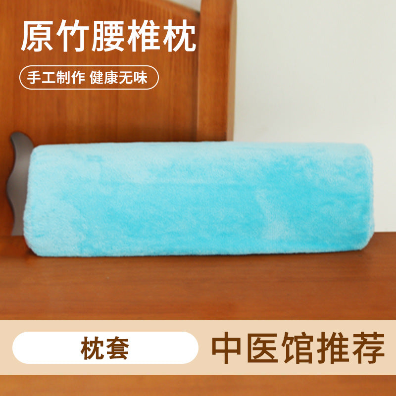 原竹枕头护颈椎枕护腰枕硬竹子竹筒竹枕夏季牵枕头实木U型引批发