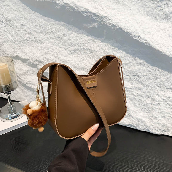 Minimalist Fashion Casual Vintage Large Capacity Shoulder Bag New Stylish Commuter