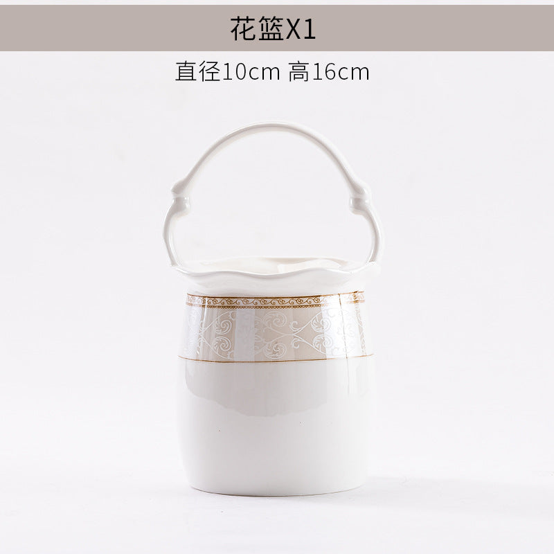 陶瓷碗碟批发景德镇骨瓷餐具碗盘碟子自由组合套装家用饭碗汤面碗