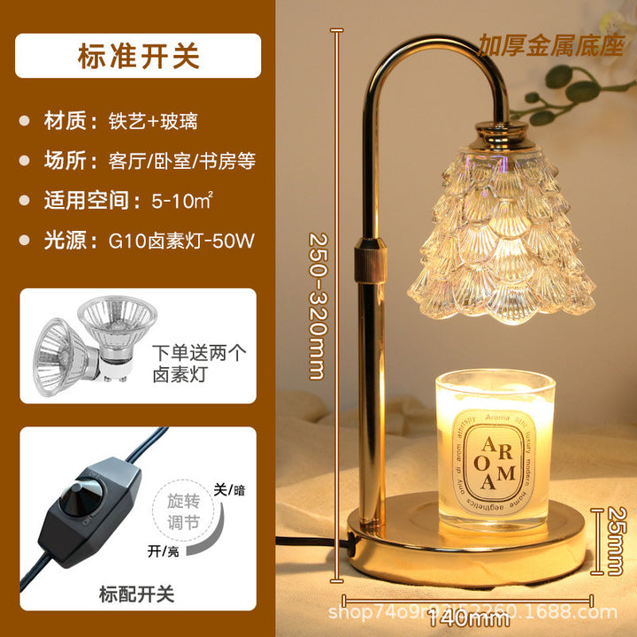 厂家直销复古融蜡灯简约轻奢高档香薰灯融烛灯批发熔蜡器跨境电商