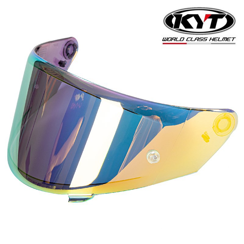 摩托车头盔镜片KYT helmet shield适配KYT NFR NX头盔镀色镜片