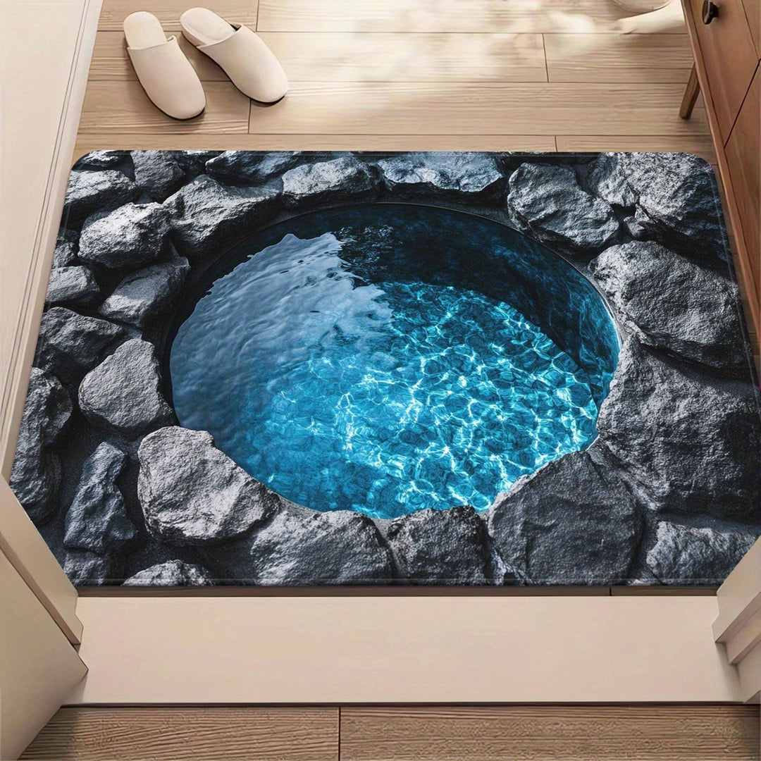 TEMUFloor Mat Home Stain Resistant Durable Entryway Door Mat Foot Mat