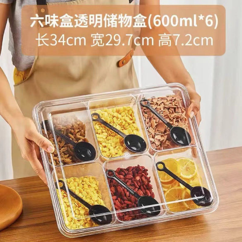 冰粉配料盒小料盒调料盒水果捞展示商用凉粉专用摆摊网红全套盒子