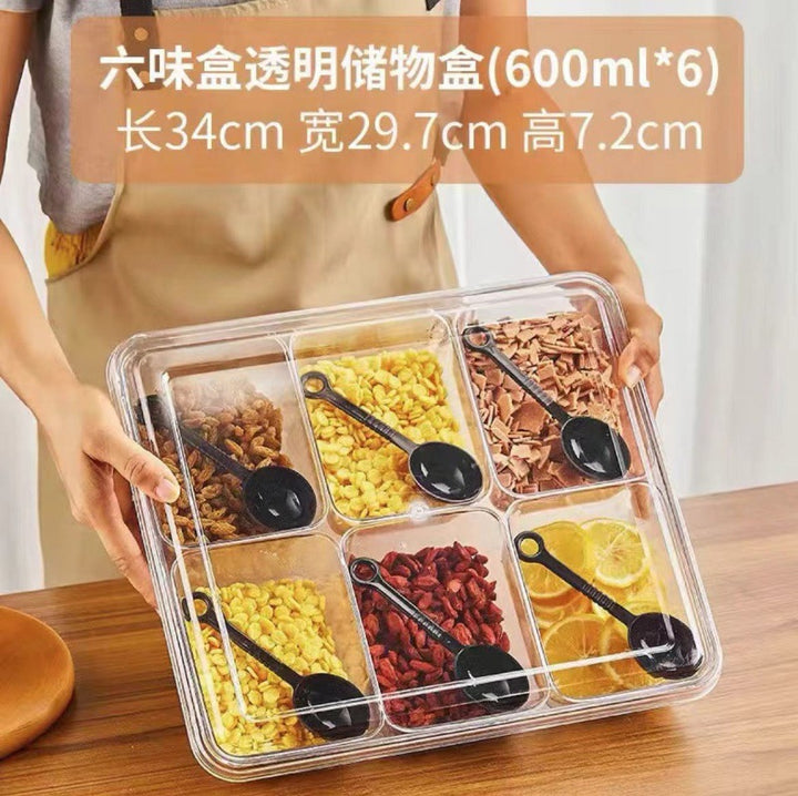 冰粉配料盒小料盒调料盒水果捞展示商用凉粉专用摆摊网红全套盒子