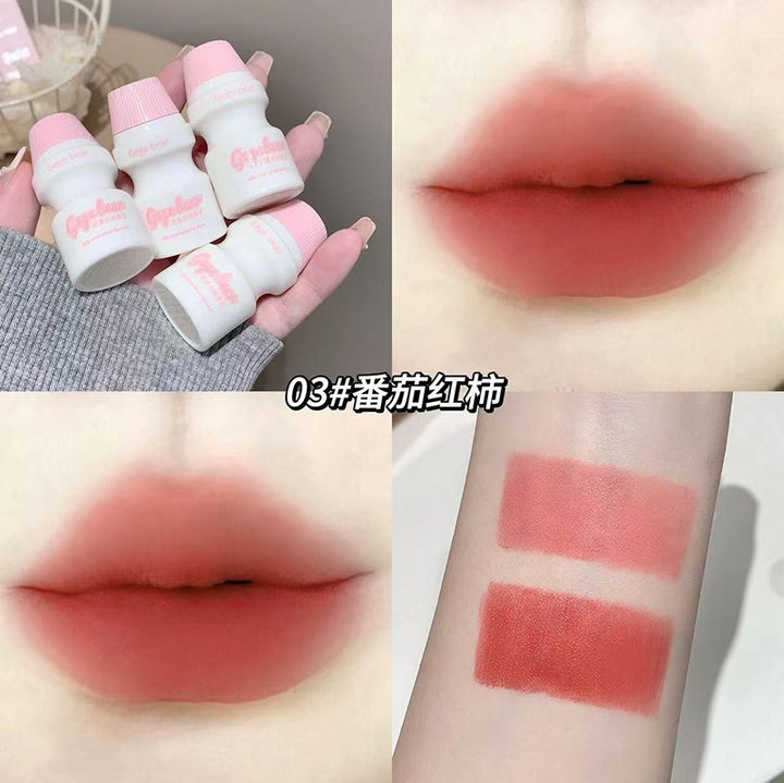 GegeBear奶雾丝绒唇泥雾面哑光柔雾丝滑显色跨境美妆持妆口红唇彩