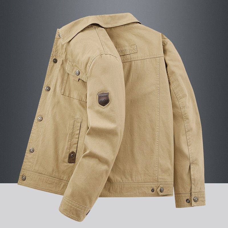 Men's Thin Spring Jacket Men Plus Size Casual Top Korean Style Trendy Men Wholesale
