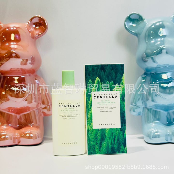 跨境韩国SKIN1004系列积雪草面霜洗面奶空气防嗮安瓶精华修护