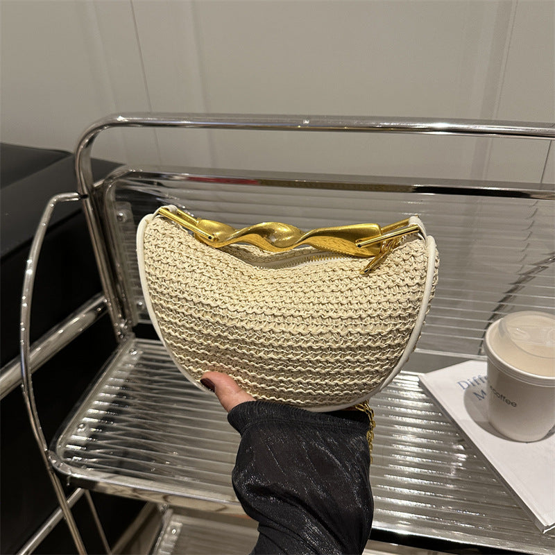 Spring Summer Vintage Women's Bag Single Shoulder Crossbody Casual Fashion