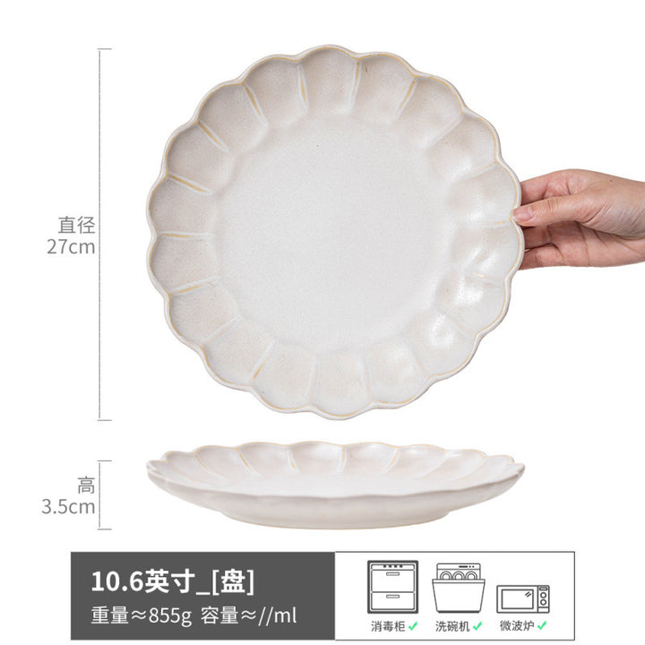 Large Embossed Plate Home Plate Plate Plate Plate Plate
